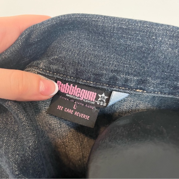 Vintage Girly Denim Jacket by Bubblegum - Picture 5 of 5
